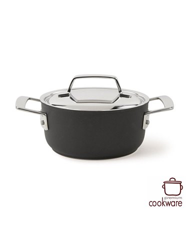 Duraslide titanium kookpot met roestvrijstalen deksel 24 cm