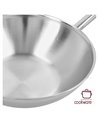 Apollo 7 Wok 30 cm - vlakke bodem 