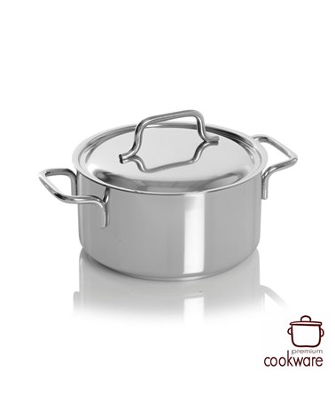 kookpot met deksel 20 cm