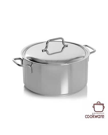 kookpot met deksel 24 cm