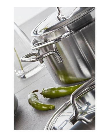 kookpot met deksel 24 cm