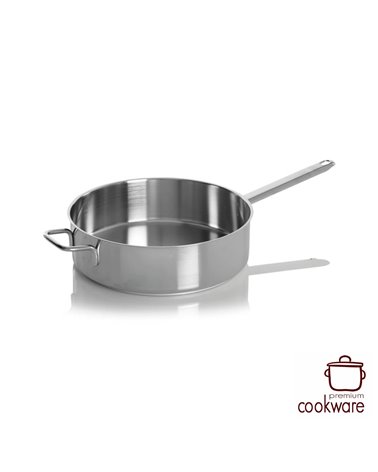 lage sauteuse zonder deksel 24 cm