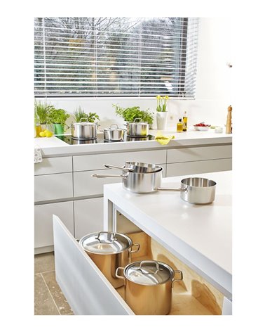 steelpan zonder deksel 18 cm