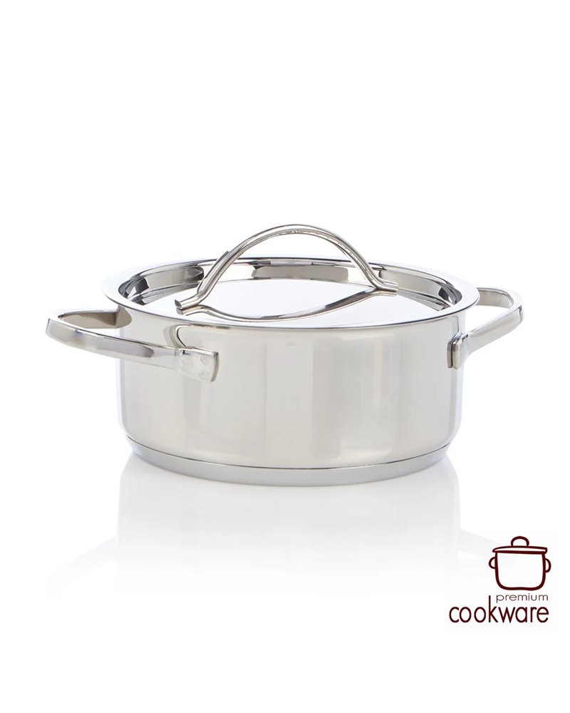 Mini kookpotje met deksel 12 cm