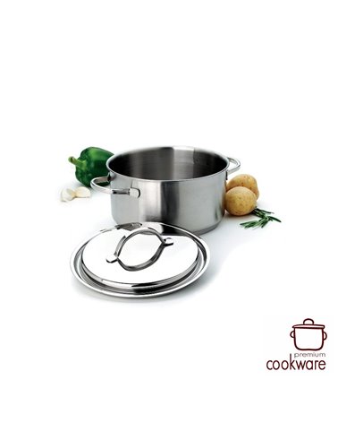 kookpot met deksel 24 cm
