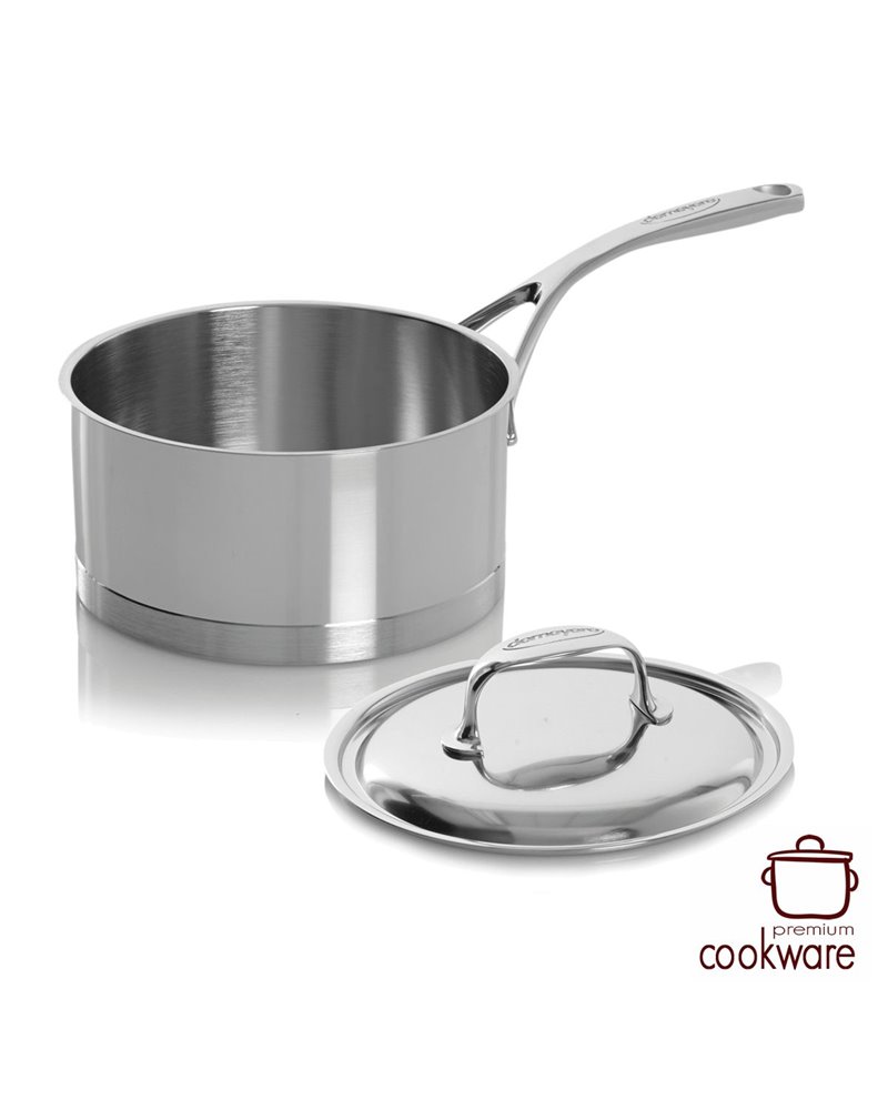 Demeyere Atlantis 7 - steelpan met deksel 18 cm