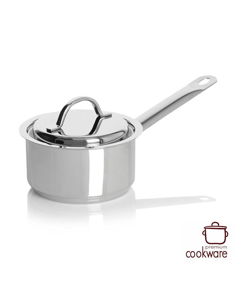 steelpan met deksel 16 cm