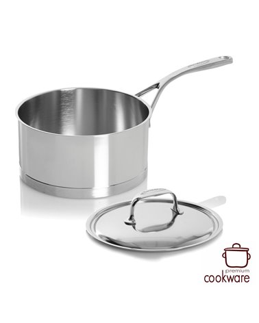 Demeyere Atlantis 7 - steelpan met deksel 20 cm