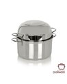 Mosselpot 20 cm met deksel