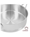 Lage sauteuse met deksel 24 cm