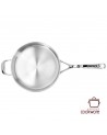 Lage sauteuse met deksel 28 cm