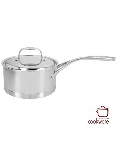 Steelpan met deksel 18 cm