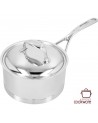 Steelpan met deksel 18 cm