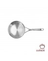 Steelpan met deksel 18 cm